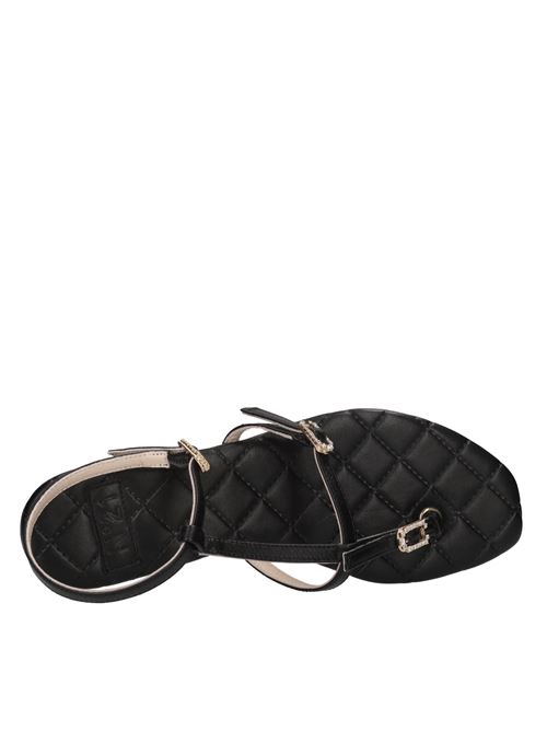 Flat in pelle N°21 | SP05010501 N001NERO